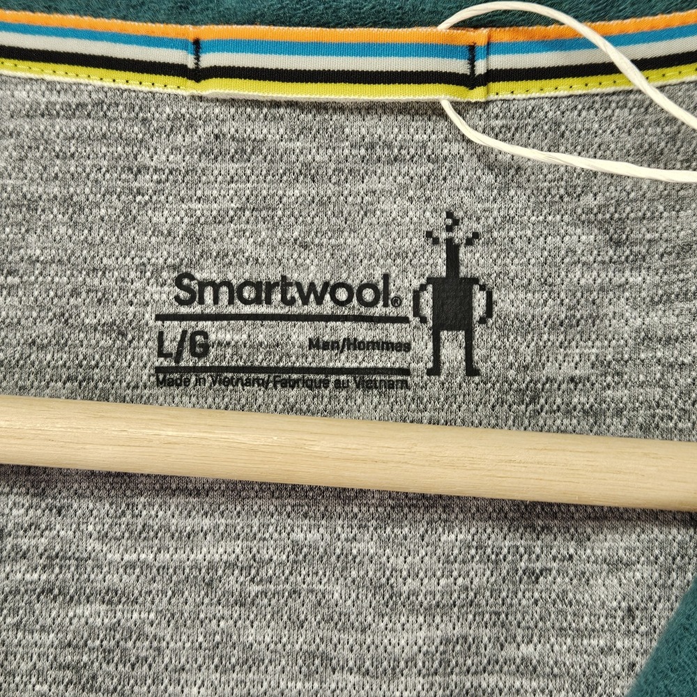 SmartWool Smartloft Wind Vest Men's Merino Wool Blend Vest Evergreen L - Picture 10 of 16